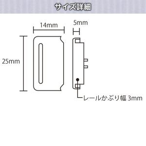 ピクチャーレール エンドキャップ 単品 ディス...の詳細画像2