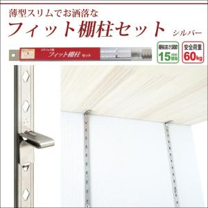 棚 diy 棚柱 棚受け金具 棚受け ステンレス 白 ホワイト フィット 棚柱