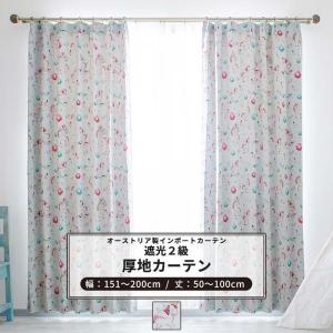 カーテン おしゃれ 遮光2級 ゆめかわ サイズオーダー 幅151〜200cm 丈50〜100cm YH811 グリッター 1枚 OKC5｜igogochi