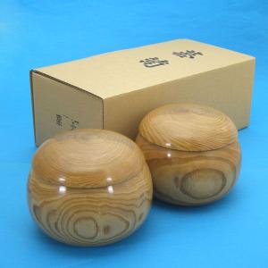 囲碁 手作木製碁笥 栗特大36号 伝統工芸士作(...の商品画像