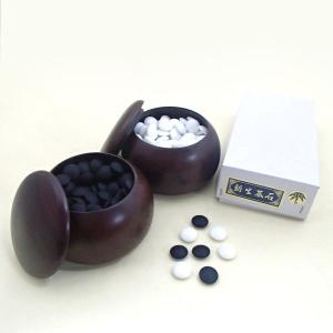碁石 硬質ガラス碁石 新生 椿 厚み約6mm : 囲碁将棋専門店の将碁屋