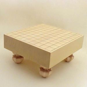 高級将棋盤 新かや3寸足付一枚板将棋盤 竹(約9...の商品画像