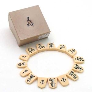 プラスチック将棋駒 王将(水無瀬) ※駒箱付 : 囲碁将棋専門店の将碁屋