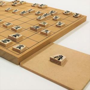 木製将棋セット 新桂６号折将棋盤と別注本漆源平駒の駒台付将棋セット Sagaretxe Net