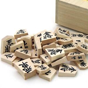 木製将棋セット 芳香と明るい色目の桧1寸卓上接...の詳細画像3