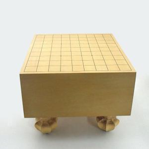 将棋セット 常識を破ったエコ足付将棋盤5寸と木...の詳細画像1