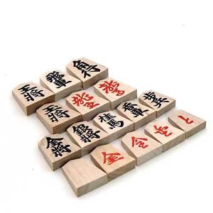 将棋セット 蝶番のない棋になる折将棋盤とくっき...の詳細画像2