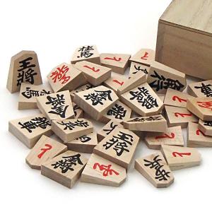 将棋セット 蝶番のない棋になる折将棋盤とくっき...の詳細画像5