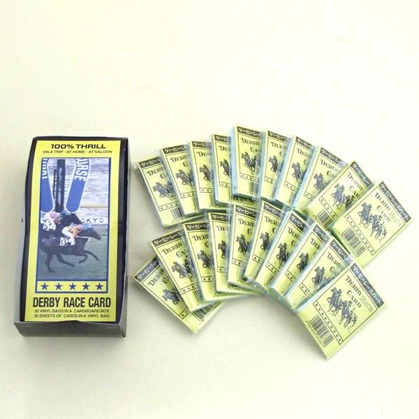 競馬カード　ダービーレースカードボックス（３０枚入り×２０セット）