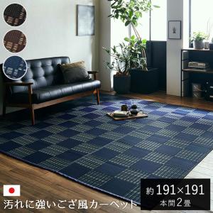 カーペット 「ウィード」 本間2畳(約1...