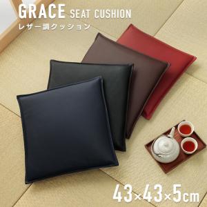 高級レザー　クッション黒 CRASH GATE CROSS CUSHION / クラッシュゲート クロス クッション