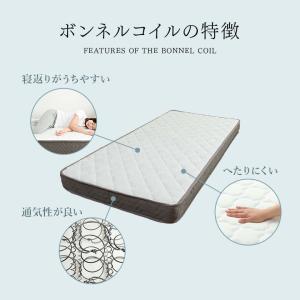 マットレス シングル ボンネルコイル S スリ...の詳細画像2