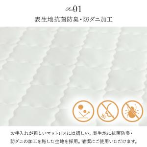 マットレス シングル ボンネルコイル S スリ...の詳細画像4