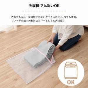 マルチカバー 正方形 ソファーカバー 北欧 洗...の詳細画像4