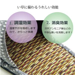 スリッパ い草 国産 久留米織かすみ M L ...の詳細画像4