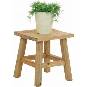 木製フラワースタンド mokuシリーズ 「ロースクエア」