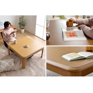 こたつ テーブル 正方形 こたつ台 家具調木製...の詳細画像1