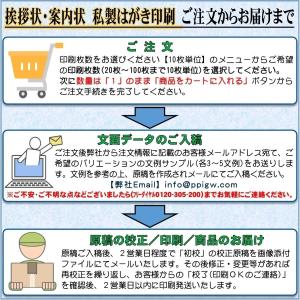 忌明けに送る挨拶状 はがき印刷代込み20枚〜 ...の詳細画像4