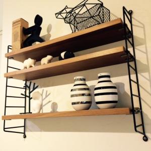 ストリング シェルフ 78×30cm 3枚入 ウッド String System システム