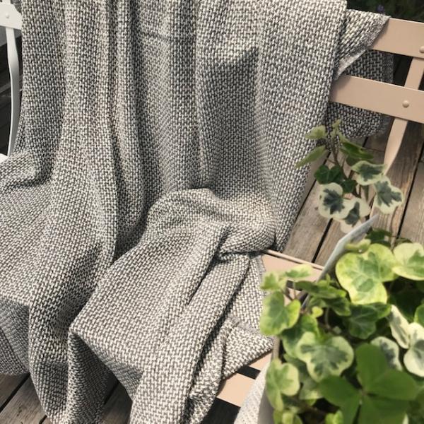 KLIPPAN クリッパン コットンスロー バスケット グレー 130×180cm　正規品