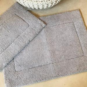 内野クイックドライティントデオ バスマットSサイズ  グレー 速乾 消臭