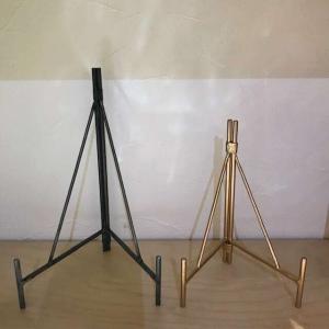 STANDY multi stand (S) アイアンスタンド　皿立て クリア、ゴールド、アイボリー シンプル