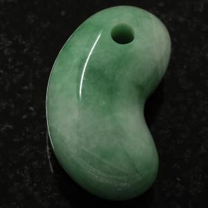 糸魚川翡翠 ブルー 約29mm 勾玉 新潟県 小滝入コン沢産【一点物】日本