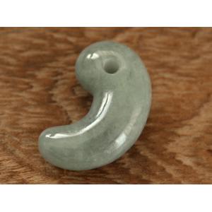 糸魚川翡翠 ブルー 10mmペアシェイプ 穴あき ルース 2.4ct