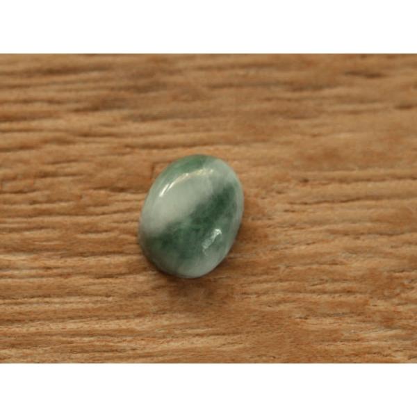 糸魚川翡翠ルース RU0188 清山 作 12mm*8.9mm*5mm ハンドメイド パーツ DIY...