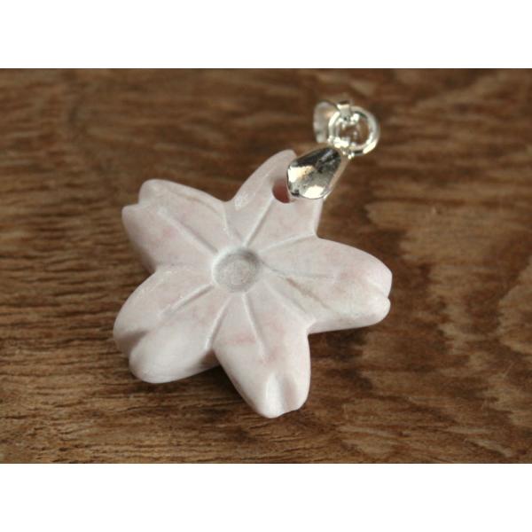 糸魚川桃簾石ペンダント SZ1107 清山 作 22mm*21.5mm*5.8mm 糸魚川産 桃簾石...