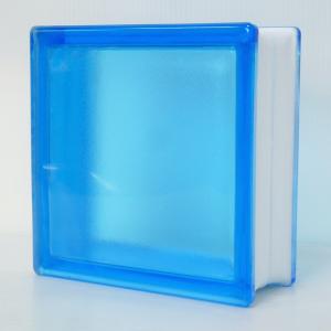 ガラスブロック 国際基準サイズ 世界で有名なブランド品 厚み80mmブルー青色タンジェリンgb1080bl｜ihome