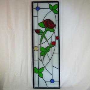 ステンド グラス ステンドグラス ステンドガラス デザインパネルsgs35（訳あり）