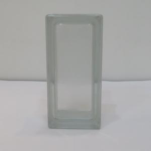 10個セット 送料無料 ガラスブロック 世界で有名なブランド品 厚み80mmクリア色タンジェリンハーフgb1080h-10p｜ihome