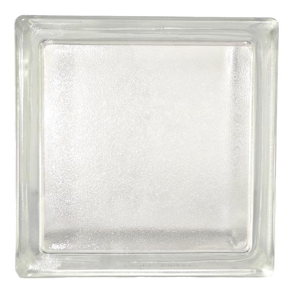 ガラスブロック 145x145x80mm 国際基準サイズ 世界で有名なブランド品 クリア色タンジェリ...