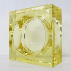 イエロー ガラスブロック 60mmの買取情報
