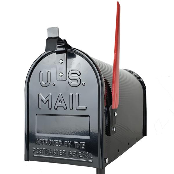 郵便ポスト郵便受けおしゃれかわいい人気アメリカンUSメールボックススタンドお洒落なブラック色ポストp...