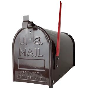 郵便ポスト郵便受けおしゃれかわいい人気アメリカンUSメールボックススタンドお洒落なブラウン茶色ポストpm086
