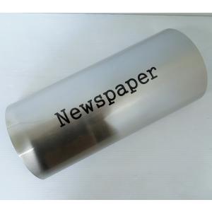 郵便ポスト郵便受けおしゃれかわいい人気北欧モダンデザインメールボックス壁掛けプレミアムステンレス シルバーステンレス色新聞紙ホルダーpm062-2