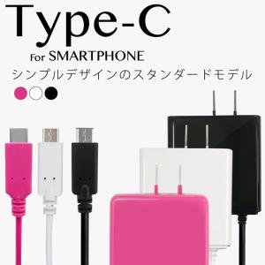 Type-C AC充電器 高出力2.0A 1.5mケーブル スマホ Android 012tc351 ゆうパケット ホワイト 送料無料 簡易包装｜ihope