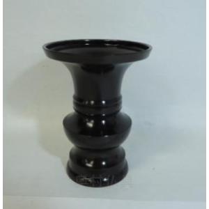 仏壇の花瓶　色付　4.0寸