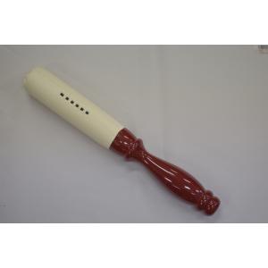 ◇仏具◇オリンの棒 朱塗り皮巻朱塗り皮巻リン棒 サイズ 7寸 長さ 21cm 