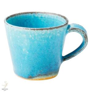和食器 信楽焼 トルコブルーマット 青彩釉 エスプレッソカップ