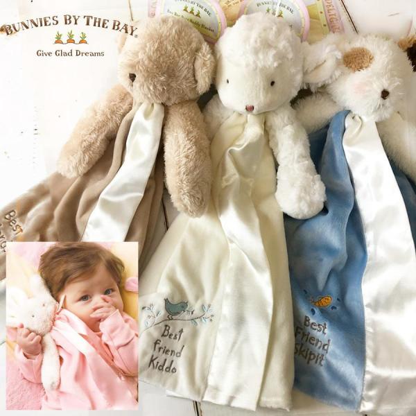 ベビー Bunnies By The Bay バニーズバイザベイ 赤ちゃんの安心毛布 ねんね抱っこ毛...