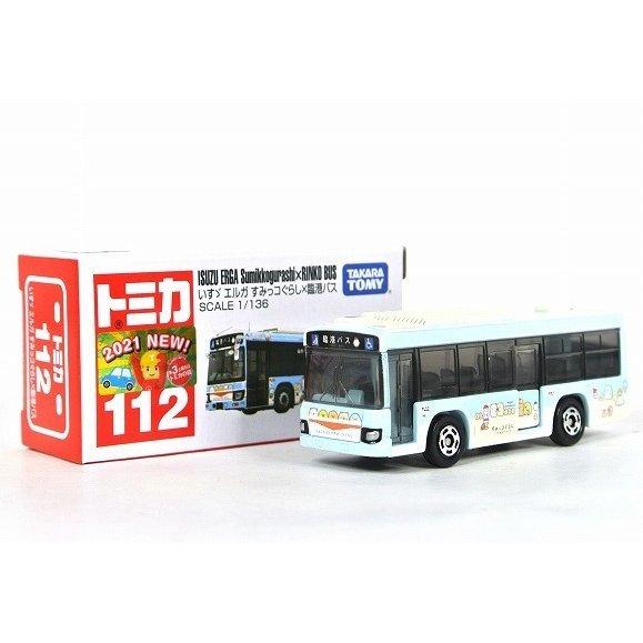 No.112 いすゞ エルガ すみっコぐらしｘ臨港バス トミカ