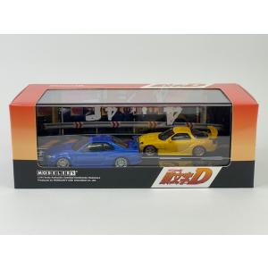 1/64 頭文字D セット Vol.21 武内樹レビン (AE85) & 健二 180SX