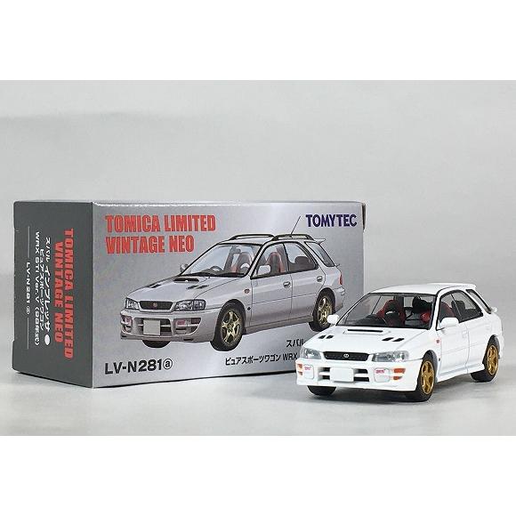 LV-N281a スバル インプレッサ ピュアスポーツワゴン WRX STi Version V(白...