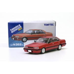LV-N352a 日産 スカイライン 4ドアHT 1800 パサージュ (赤) 87年式 トミカリミ...