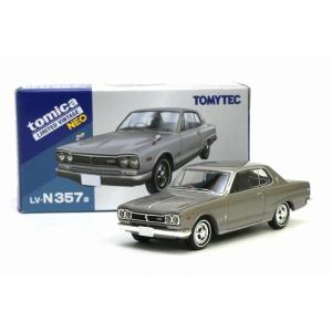 LV-N357a 日産 スカイライン ハードトップ 2000GT (銀) 71年式 トミカリミテッド...
