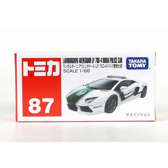 絶版★No.87 ランボルギーニ アヴェンタドール LP700-4 ドバイ警察仕様 トミカ