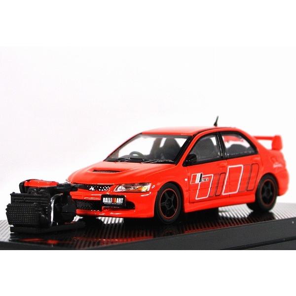 三菱 ランサー エボリューション IX ラリーアート レッド CM MODEL
